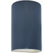 Ambiance 1 Light 12.5 inch Midnight Sky Outdoor Wall Sconce in Incandescent, Midnight Sky/Matte White