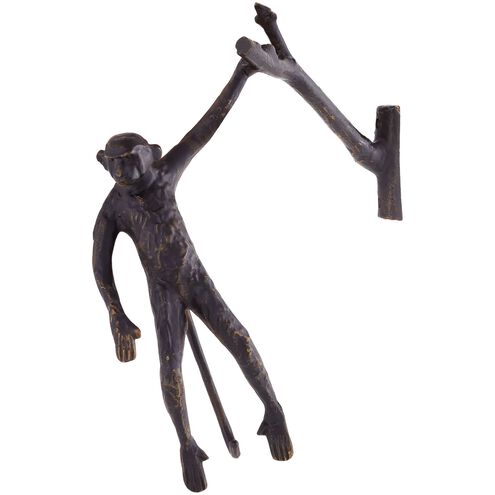 Monkey Around Dark Bronze Dimensional Wall Art