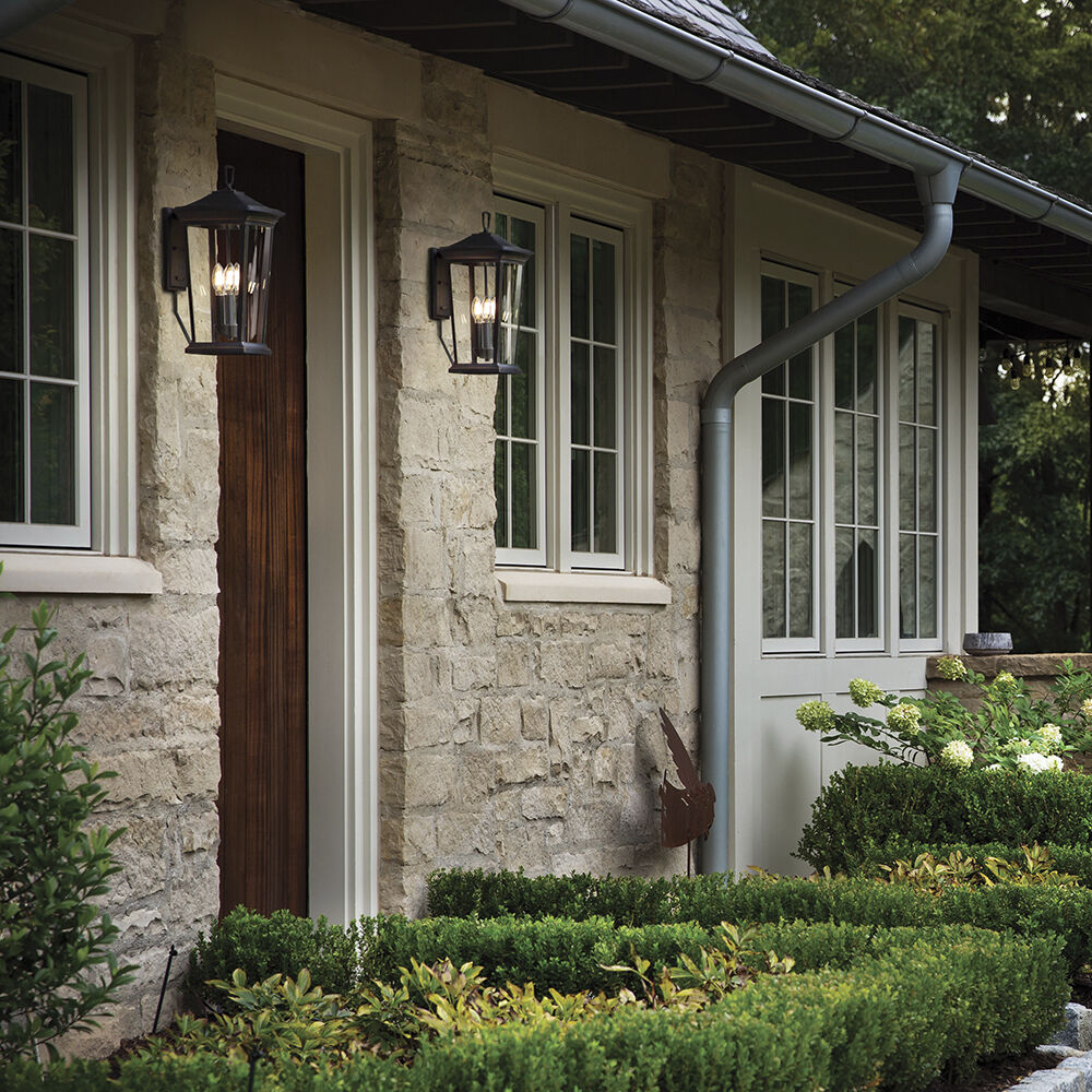 Bromley LED 30 inch Oil Rubbed Bronze Outdoor Wall Mount Lantern