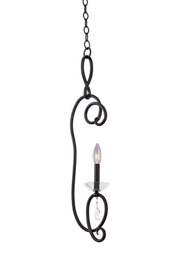 Winona 1 Light 7.5 inch Tarnished Silver Mini Pendant Ceiling Light