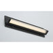 Hy50 LED 24.63 inch Sand Black Outdoor Wall Sconce