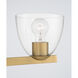 Noellea 3 Light 23.5 inch Legacy Brass Vanity Wall Light