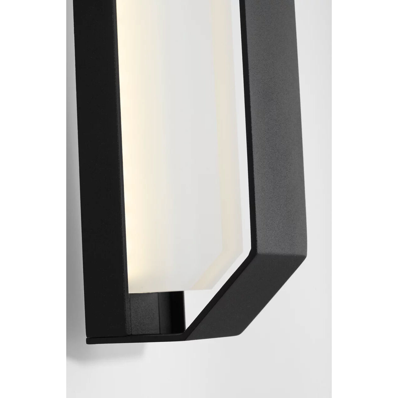 Lakemont LED 4.5 inch Textured Black Outdoor Wall Lantern