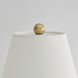 Chapman & Myers Aiden LED 8.5 inch Gilded Iron Tail Sconce Wall Light, Large