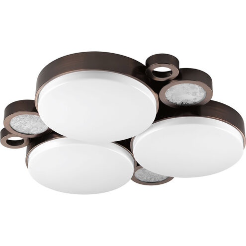 Bingo LED 23 inch Venetian Bronze Flush Mount Ceiling Light