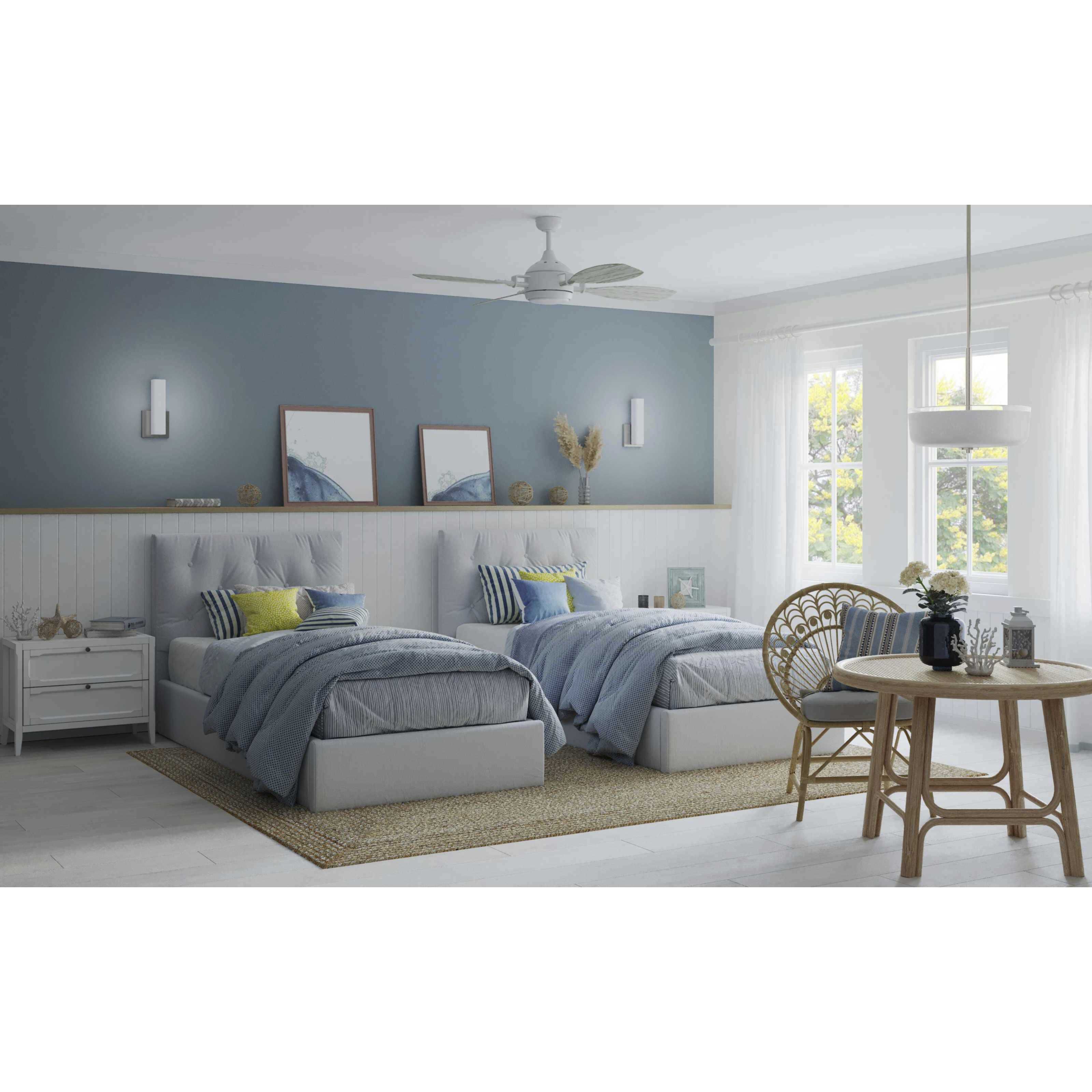 Alexa 3 Light 18 inch Brushed Nickel Foyer Pendant Ceiling Light