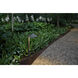 Hardy Island Side Mount 12v 1.50 watt Matte Bronze Landscape Path Light, Round
