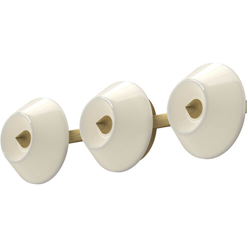 Holt LED 21.5 inch Brushed Gold Bath Vanity Light Wall Light