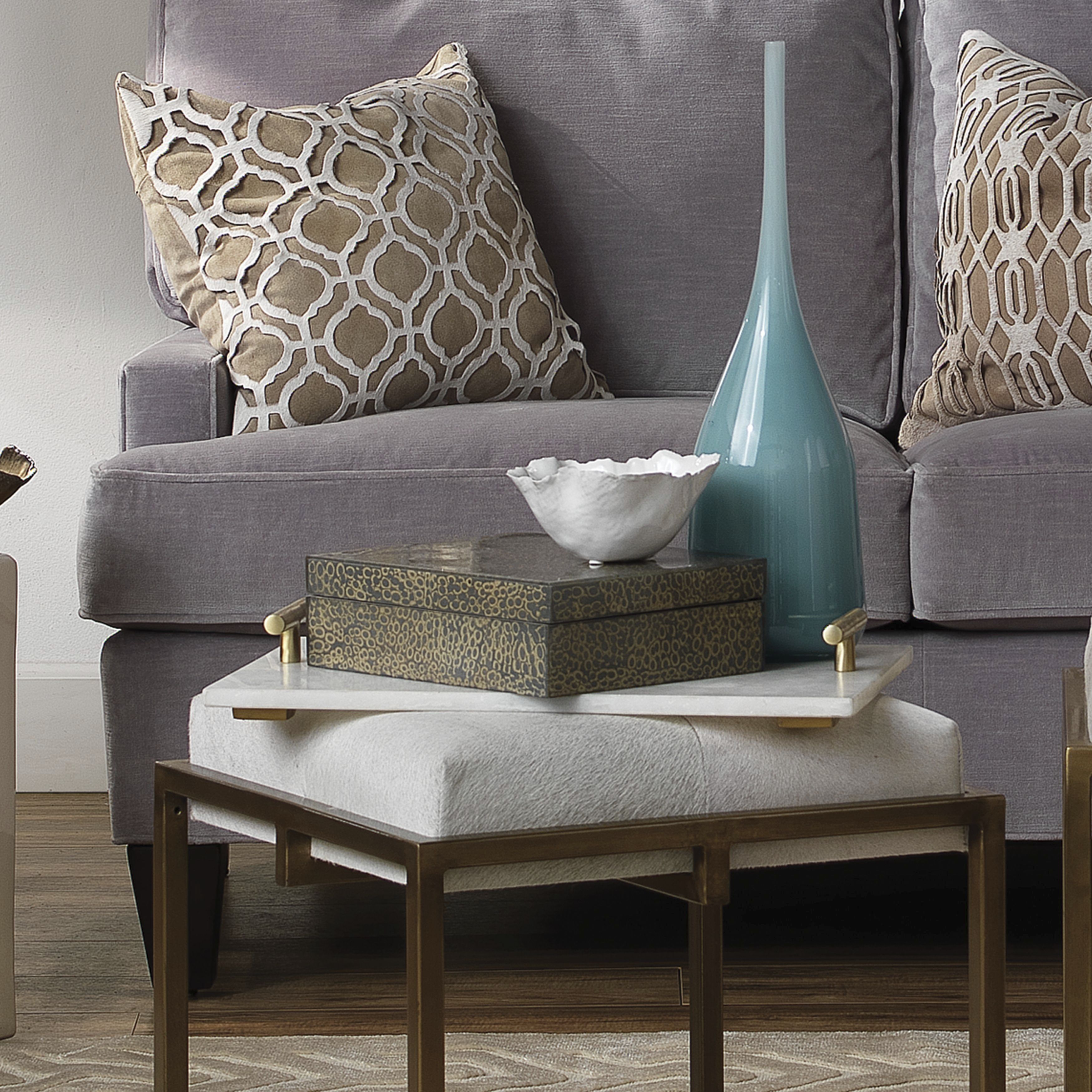 Fleur Ceramic 10 X 4 inch Bowls in White Ceramic, Set of 3