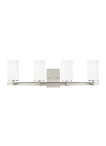 Alturas 4 Light 30.5 inch Brushed Nickel Wall Bath Fixture Wall Light