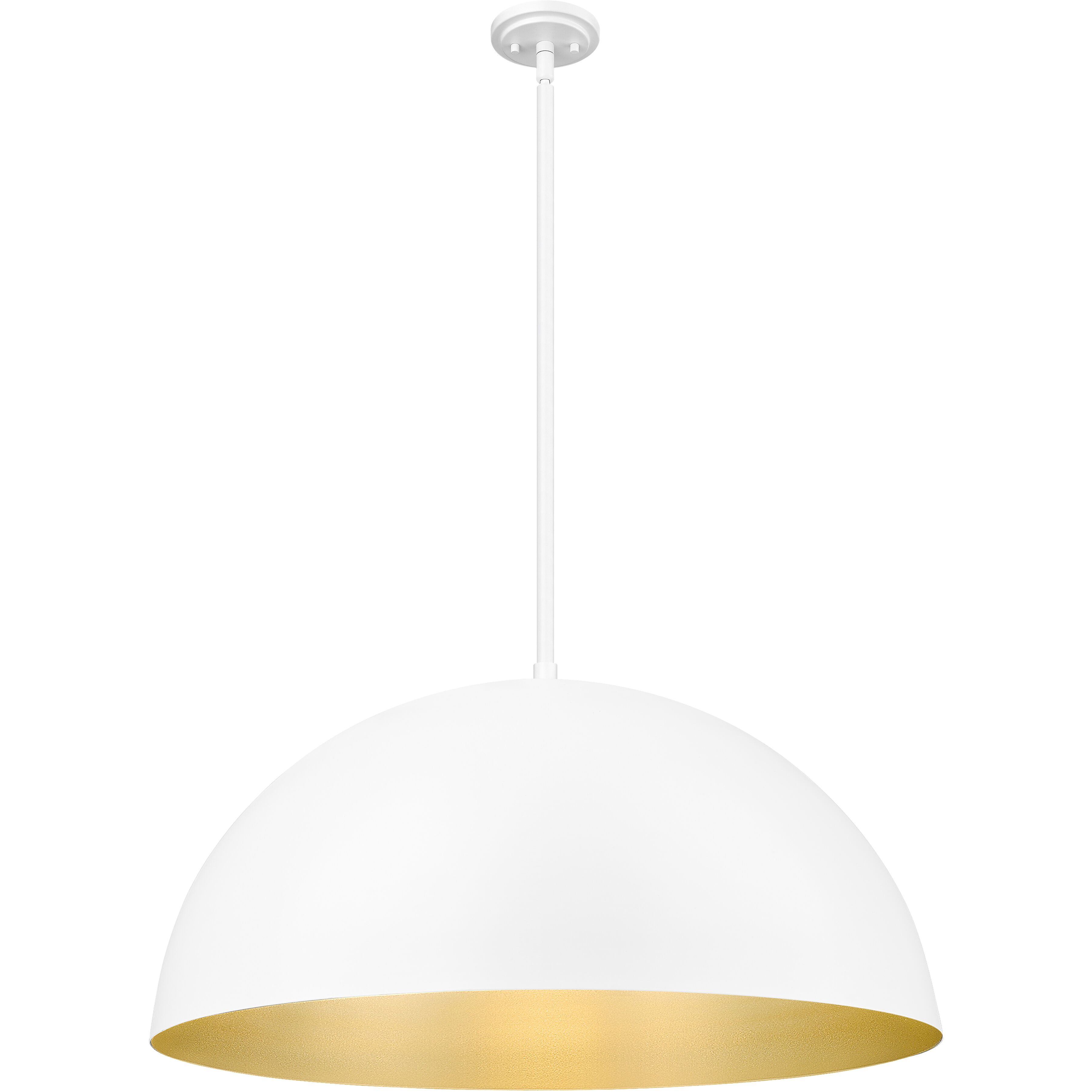 Vega Pendant Ceiling Light in Matte White