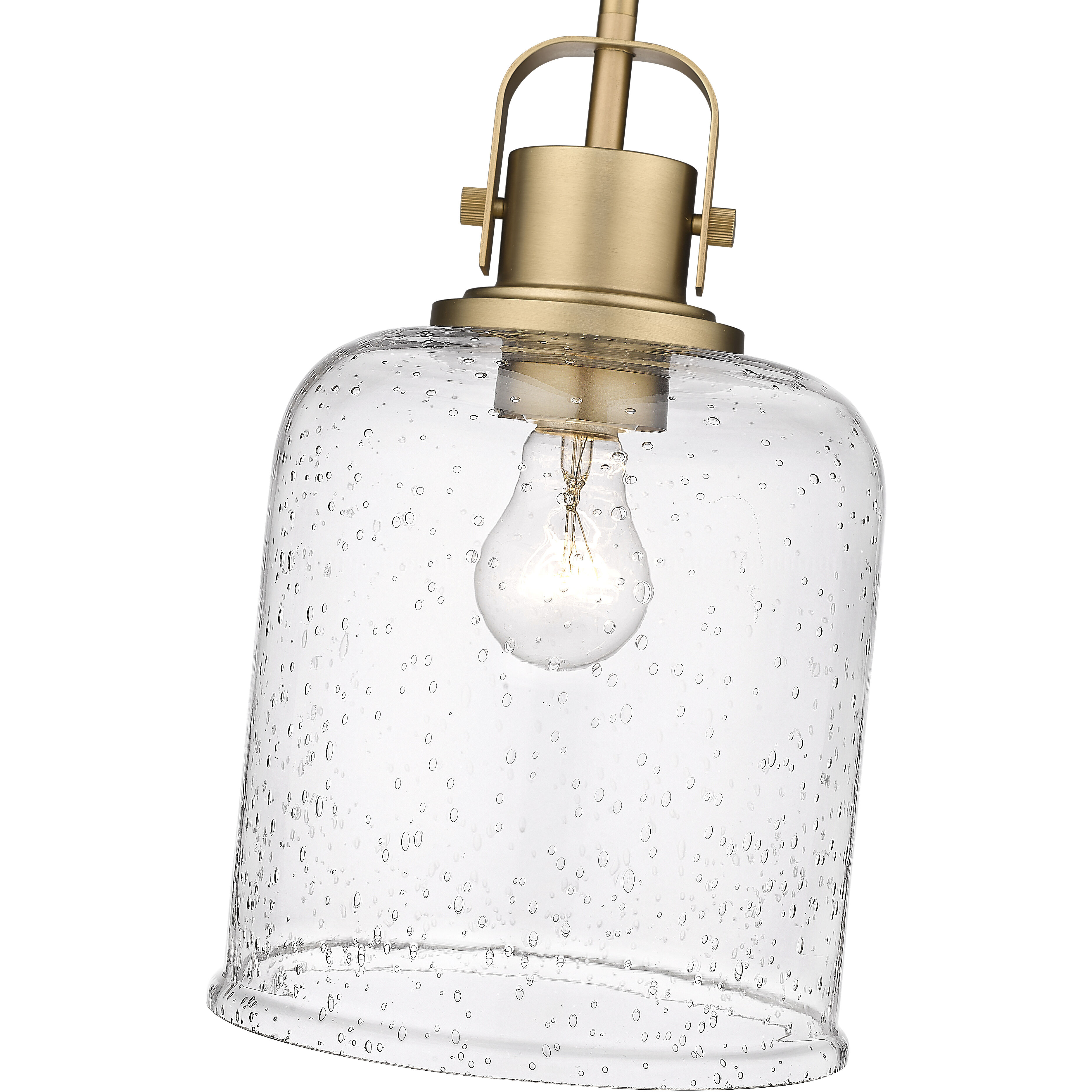 Kinsley 1 Light 8 inch Heirloom Gold Pendant Ceiling Light in Heritage Gold