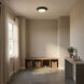 Stella 120V LED 9.37 inch Matte Black Disc Light
