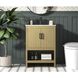 Ira 24 X 34 inch Honey Brown Bathroom Vanity Cabinet