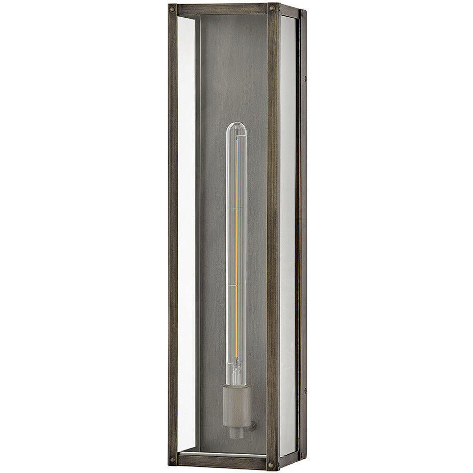 Estate Series Max 1 Light 24 inch Burnished Bronze Outdoor Wall Mount Lantern