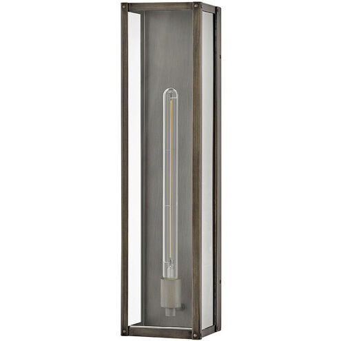 Estate Series Max 1 Light 24 inch Burnished Bronze Outdoor Wall Mount Lantern