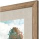 Waterside Collection Raked Silver Framed Art