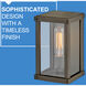 Beckham Outdoor Wall Mount Lantern in Oil Rubbed Bronze