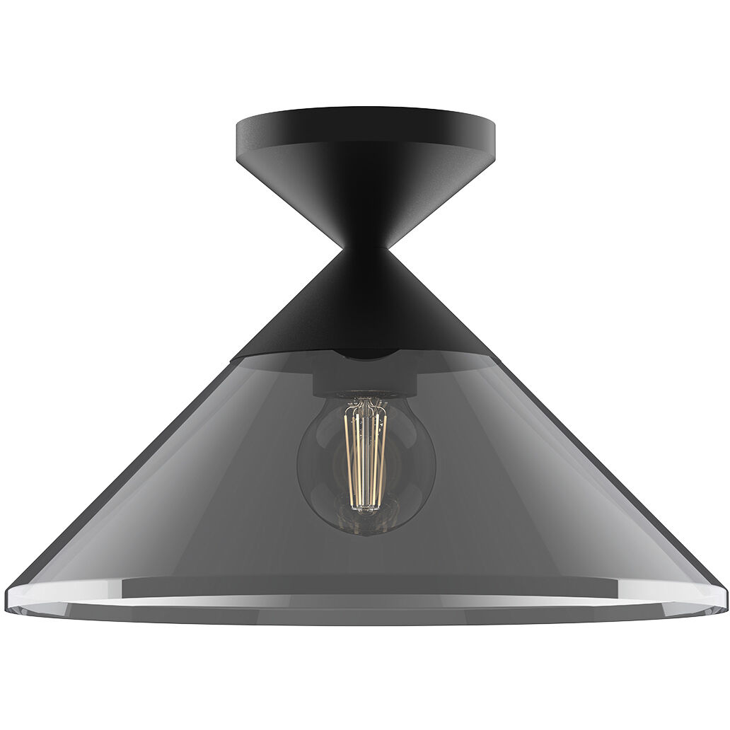 Alora Mood Mauer 1 Light 12.50 inch Semi-Flush Mount