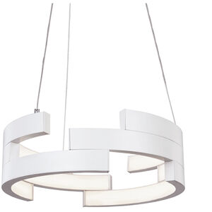 Anello LED 16 inch White Pendant Ceiling Light