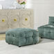 Amalfi 18.5 inch Aqua Ottoman