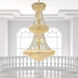 Empire 38 Light 42 inch Gold Down Chandelier Ceiling Light
