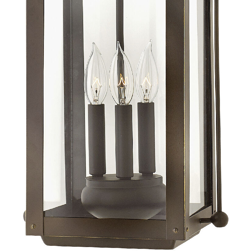 Heritage Anchorage LED 11 inch Light Oiled Bronze Outdoor Hanging Lantern