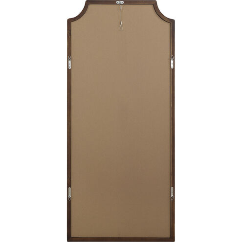 Otara 68 X 30 inch Walnut Wall Mirror
