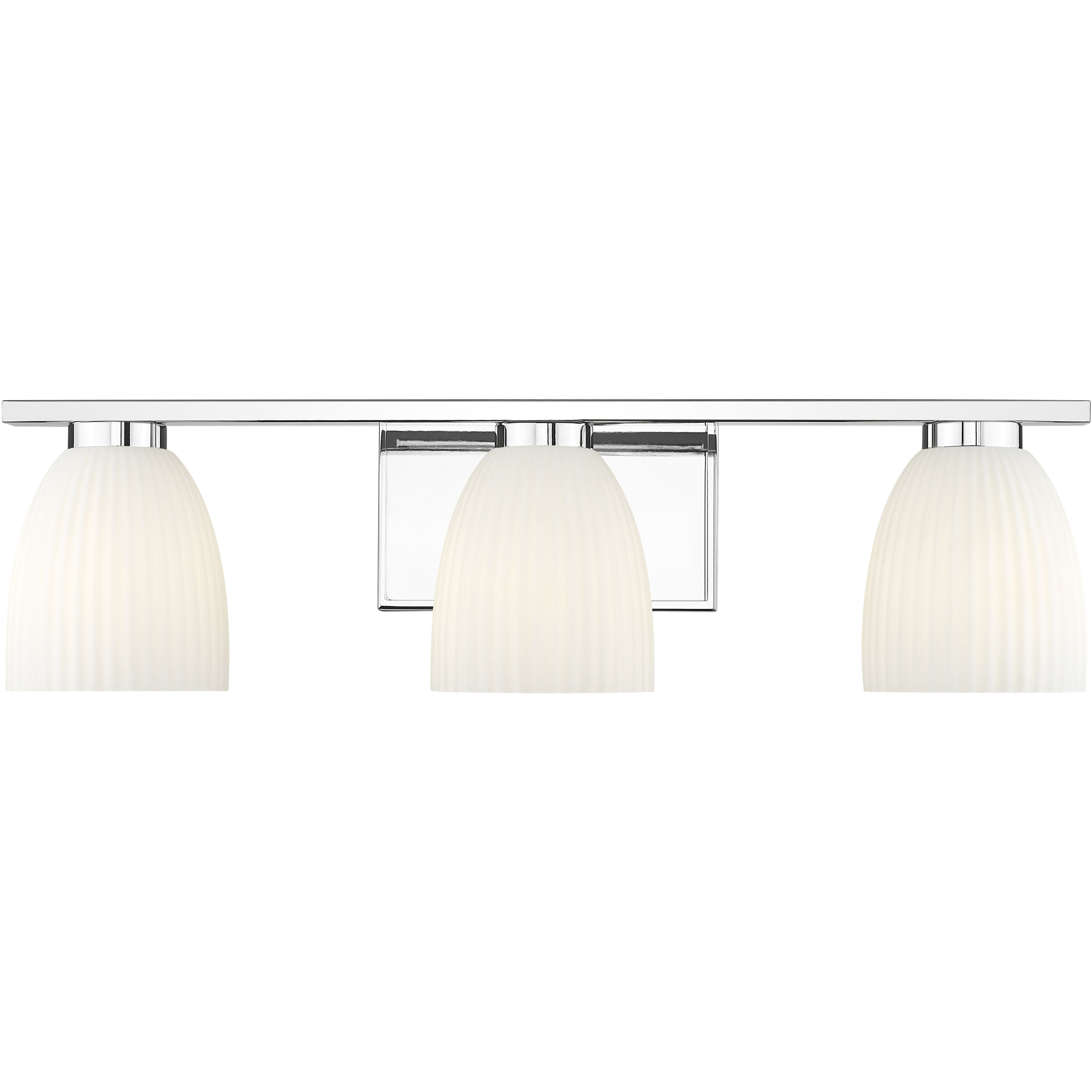 Naya 3 Light 24 inch Chrome Bath Vanity Light Wall Light