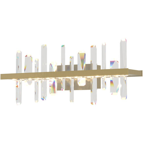 Solitude LED 26 inch Modern Brass Sconce Wall Light
