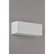 QB2 Wall Sconce Wall Light in White