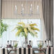Torino 8 Light 34 inch Polished Nickel Chandelier Ceiling Light, Essentials