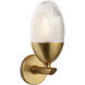 Whitworth 1 Light 5.5 inch Polished Brass Sconce Wall Light, Small