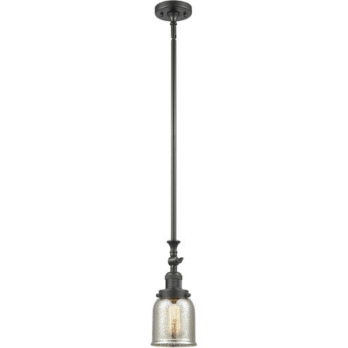 Franklin Restoration Bell 1 Light 5 inch Oil Rubbed Bronze Mini Pendant Ceiling Light in Incandescent, Silver Plated Mercury, Franklin Restoration
