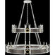 Mirage 24 Light 50 inch Silver Chandelier Ceiling Light