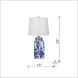 Anita 25 inch 40.00 watt Blue/White Table Lamp Portable Light