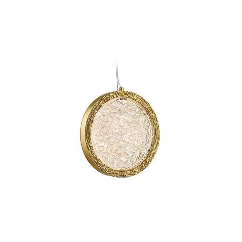 Bottega LED 2 inch Polished Brass Pendant Ceiling Light