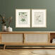 Kosumosu Green and Multi and Rust and Yellow Framed Art