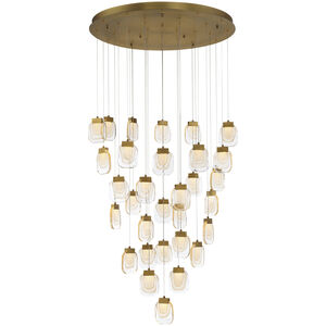 Paget LED 39 inch Gold Chandelier Ceiling Light