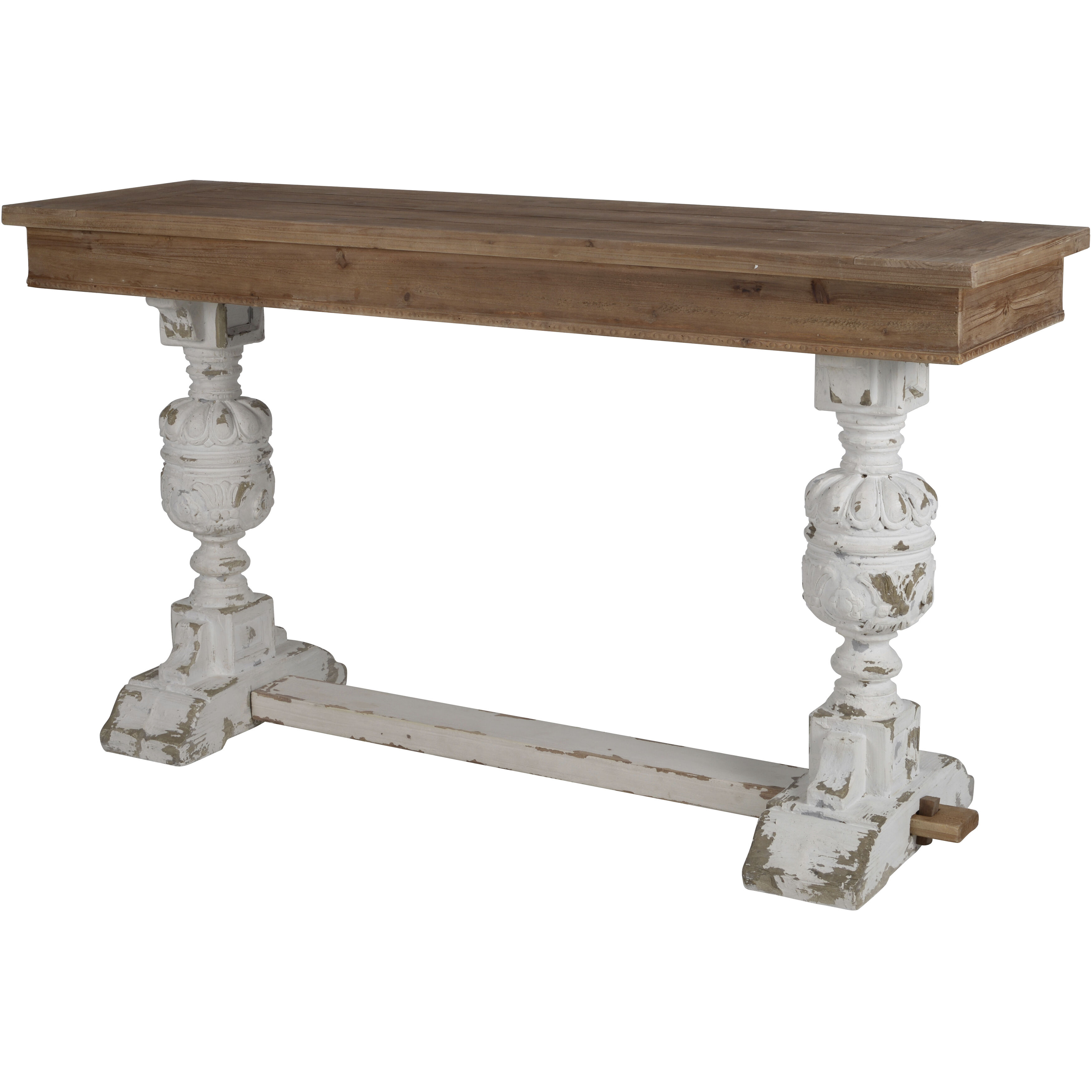 Alcott 59.1 X 17.7 inch White Buffet Table