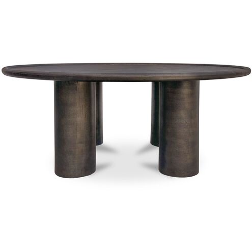 Deacon 40 X 40 inch Brown Outdoor Coffee Table