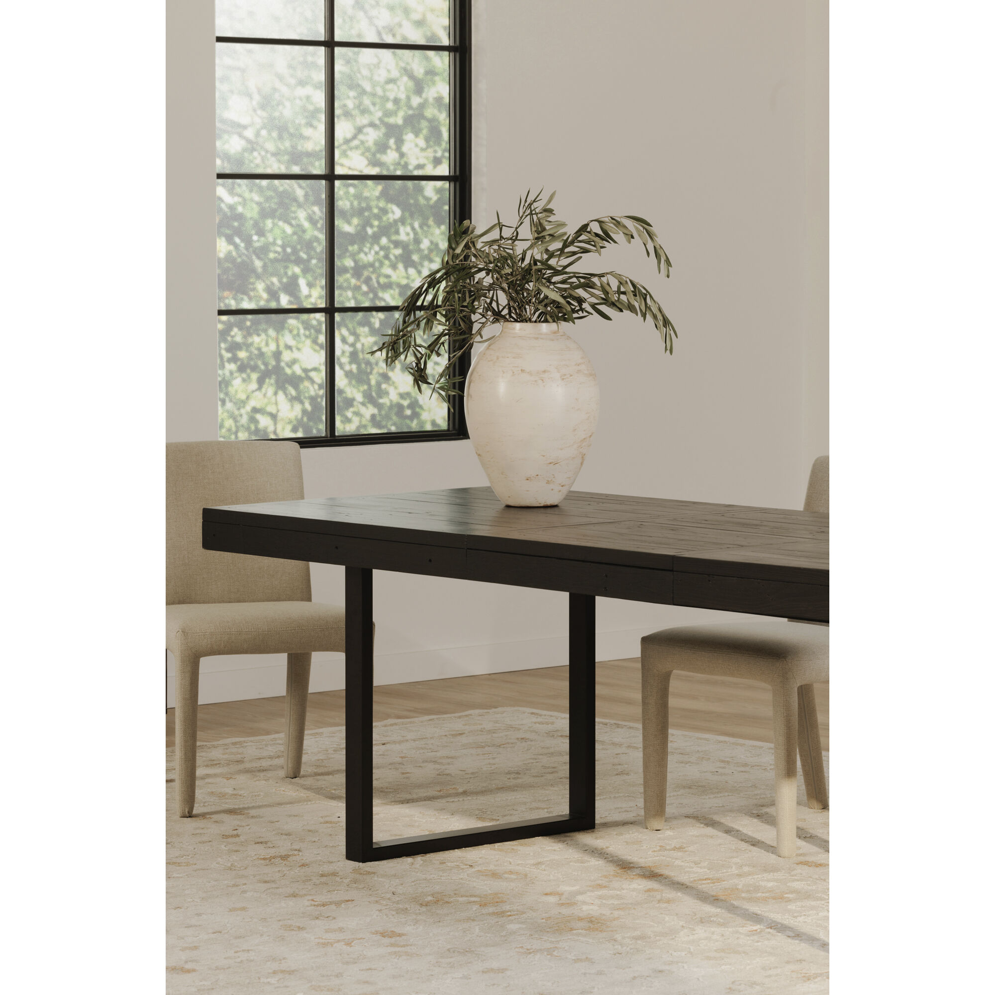 Ben 71 X 35.5 inch Black Dining Table