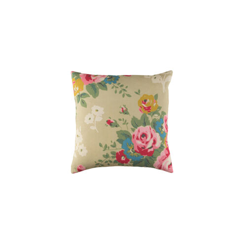 Kalena 20 X 20 inch Moss and Grass Green Throw Pillow