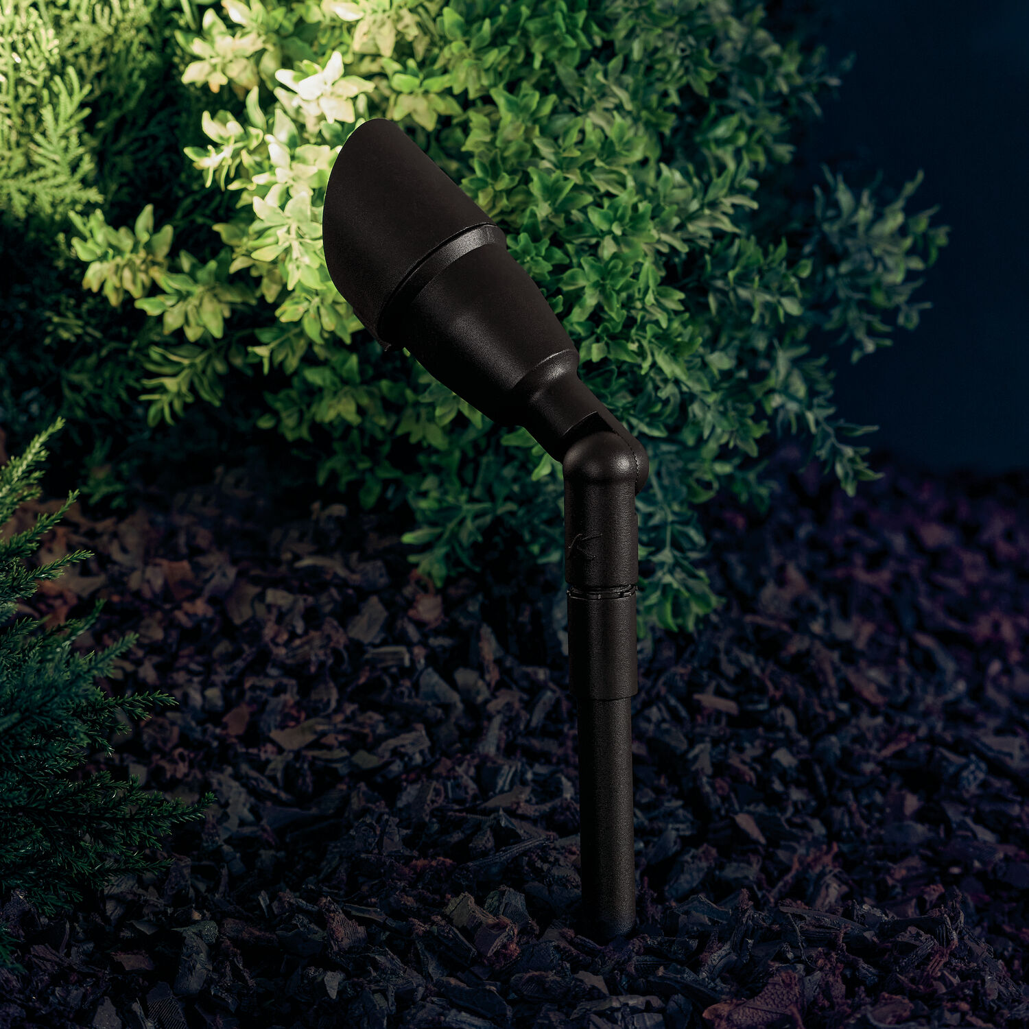 Independence 12 50.00 watt Textured Architectural Bronze Landscape 12V Accent in Incandescent