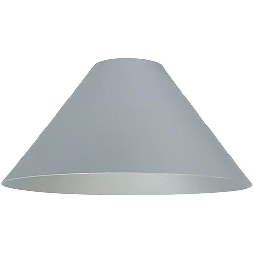 iLENE Silver with Silver 8 inch Cylinder Shade