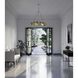 Laurel 6 Light 28 inch Gilded Silver Chandelier Ceiling Light, Design Series