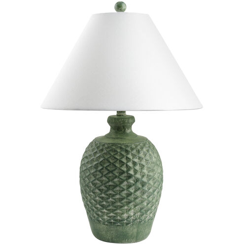 Yosemite 26 inch 150 watt Green Accent Table Lamp Portable Light