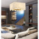 Viviana 8 Light 19.75 inch Rubbed Brass Chandelier Ceiling Light