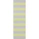 Frontier 96 X 30 inch Lime, Taupe Rug
