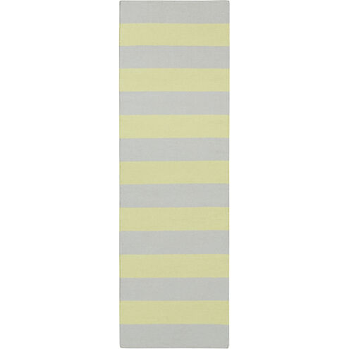 Frontier 96 X 30 inch Lime, Taupe Rug